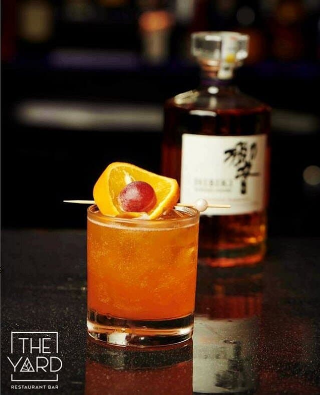 Cocktail signature Old Fashioned du Yard