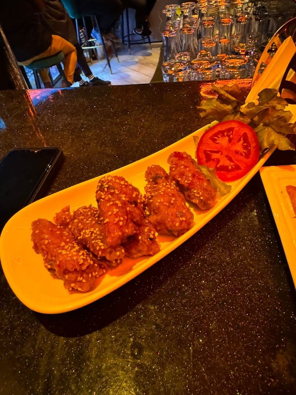 Vietnamese wings sésame du Yard